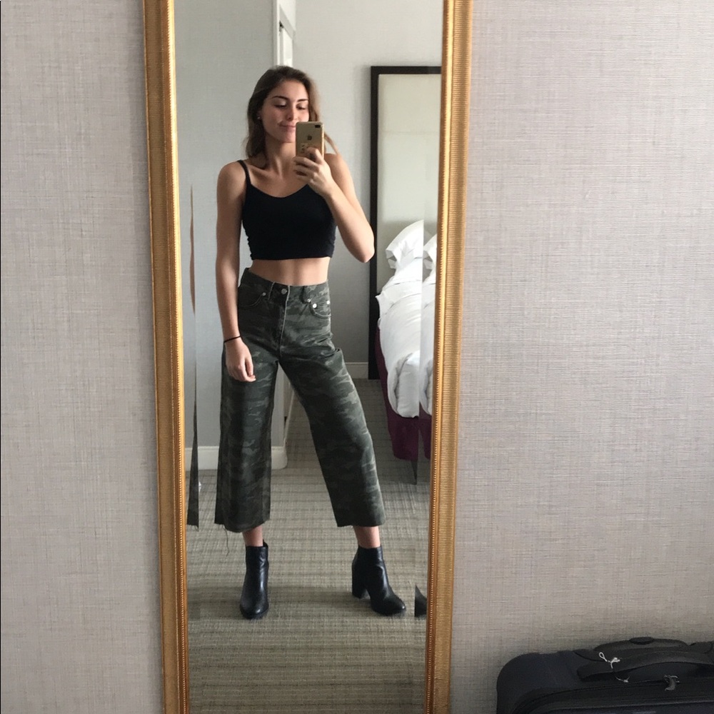 TOPSHOP CAMO PANTS